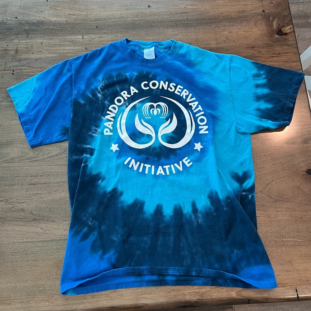 Pandora Avatar Disney Blue Tie-Dye Tee